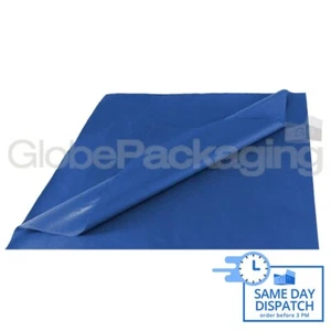 50 SHEETS OF ROYAL BLUE ACID FREE TISSUE PAPER 500mm x 750mm *HIGH QUALITY* - Picture 1 of 5