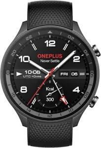 OnePlus Watch 2R Smartwatch 46mm GPS 5 ATM IP68 BT Smartwatch Gunmetal Grey NFC - Picture 1 of 7