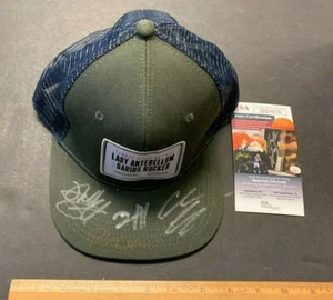 LADY A + DARIUS RUCKER + 4 OTHERS SIGNED SUMMER PLAYS ON TOUR HAT JSA/COA SM - Picture 1 of 5