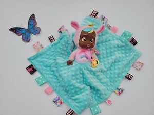 Cry baby Jassy the Unicorn, Tiny Cuddles babies Plush Blanket, playtime blanket - Picture 1 of 8