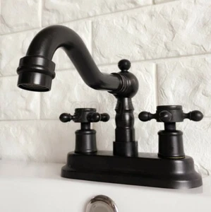 Modern 4 in. Centerset 2-Handle Bathroom Faucet in Oil-Rubbed Bronze Ghg073 - Picture 1 of 7