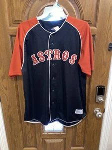 🔥 MLB Houston Astros Roger Clemens Jersey Size XL TrueFan NEW w/Tag *Fast Ship* - Picture 1 of 4