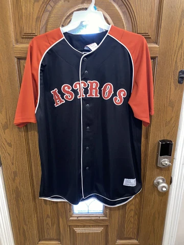 🔥 MLB Houston Astros Roger Clemens Jersey Size XL TrueFan NEW w/Tag *Fast Ship* Cover