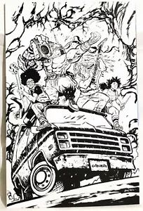 SKYBOUND X #3 | Daniel Warren Johnson B&W Incentive Variant Cover | Image Comics - Picture 1 of 2