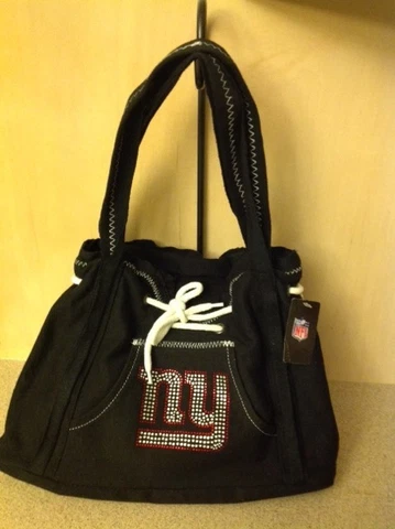 New York Giants NFL Women's Sequined Logo Purse ~ NWT Cover
