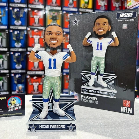MICAH PARSONS Dallas Cowboys Rookie “Gamebreaker” Exclusive NFL Bobblehead Cover