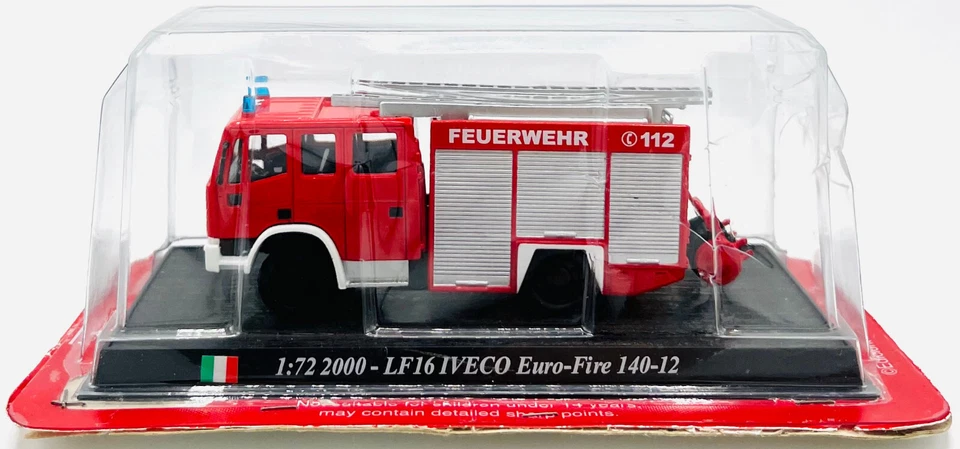 EBOND Vigili Del Fuoco Iveco Magirus 16-12 - 2000 - 1:72 - Del Prado - 0399 - Immagine 1 di 1