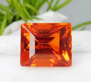 Ópalo de fuego naranja natural de 3,70 quilates de México - Exquisita piedra preciosa certificada - Imagen 1 de 13
