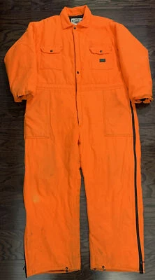 Traje de una pieza aislado de caza GunFlint Farm Deer para hombre talla XXL corto naranja Foto 1 de 4