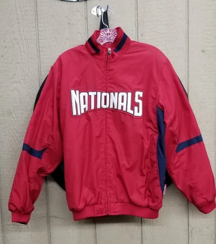 Majestic Authentic Therma Base MLB Washington Nationals Sz XL Full Zip Jacket Cover