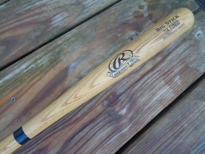 BATE HONGO MADERA MODELO PROFESIONAL RAWLINGS BIG STICK 114 - 35" - BÉISBOL/SOFTBOL Foto 1 de 4