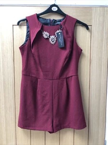  newlook petite playsuit, size 12, new with tags V879 ladies - Picture 1 of 3