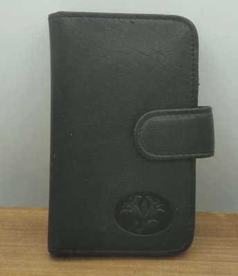 Cartera de cuero negra para tarjetas de crédito Buxton para damas de colección Foto 1 de 4