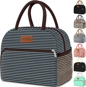 Lunch Bag Women, Lunch Box for Women Adult Men, Small Leakproof Cute Lunch Tote - Picture 1 of 12