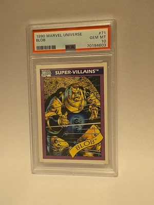 1990 Marvel Universe #71 Blob PSA 10 - Image 1 of 2