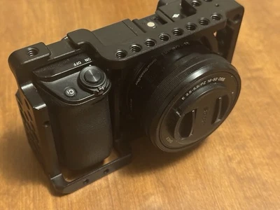 Sony Alpha a6000 Mirrorless Kit + 16-50mm Lens, SmallRig Cage, +EXTRAS! - Image 1 of 4