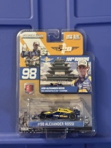 2016 Indianapolis Indy 500 #98 Alexander Rossi Winner 100th Running 1/64 Diecast - Picture 1 of 2