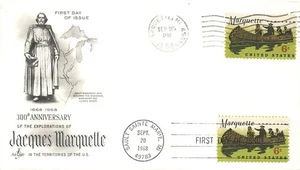 1356 6c MARQUETTE - Official and U/O Marquette, MI first day cancels - Picture 1 of 1