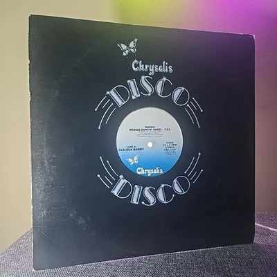 Claudja Barry–Boogie Woogie Dancin’ Shoes–1978 Chrysalis–CHR 1212 12" Vinyl  - Image 1 of 3