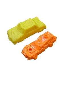 Hot Wheels Monster Trucks Monster Jam Crushed Car Plastic replacement lot of 2 - Picture 1 of 7