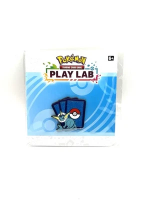 Official Pokemon TCG Play Lab Vaporeon Eevee Pin NAIC Exclusive Limited Edition - Image 1 of 3