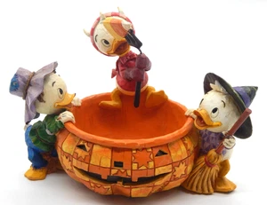 Figura Jim Shore Disney Showcase 2006 "Jugando trucos compartiendo golosinas" #4005630 - Imagen 1 de 7