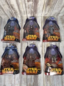 Lot of 6 - Hasbro Star Wars Revenge of The Sith 2005 Assorted Figures - Picture 1 of 13
