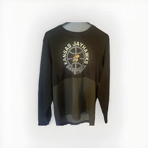 Adidas Kansas Jayhawks Long Sleeve Shirt- Medium - Picture 1 of 3
