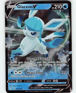 Glaceon V Ultra Rare SWSH07: Evolving Skies 040/203 NMHolo - Bild 1 von 2