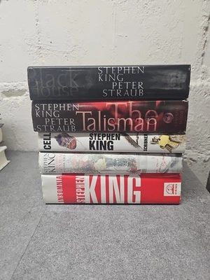 Lot of 5 Stephen King HARDCOVER Horror Bachman Straub  RANDOM*MIX Foto 1 de 4