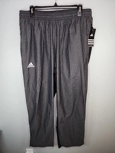 Adidas MV Woven Windbreaker Hose Herren XL Zip Ankle grau schwarz 730PA neu mit Etikett - Bild 1 von 5