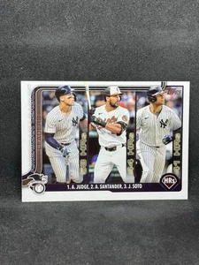 Béisbol Topps 2025 - Líderes de jonrones de la Liga Americana 2024 - Base - #79 casi nuevo - Imagen 1 de 2