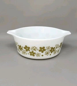 Cazuela vintage Pyrex Crazy Daisy o Spring Blossom 472 1/2 pt sin tapa - Imagen 1 de 10