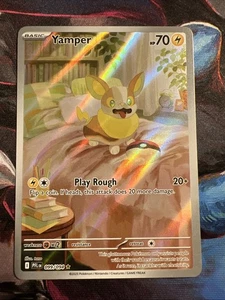 Pokemon TCG Yamper 099/094 Phantasmal Flames Illustration Rare Near Mint! - Bild 1 von 2