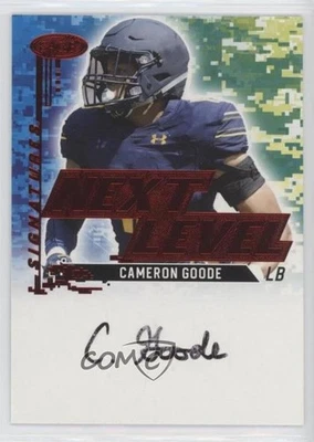 2022 SAGE High Series Next Level Signatures Red Cameron Goode #NLS-CG Auto - Image 1 of 2