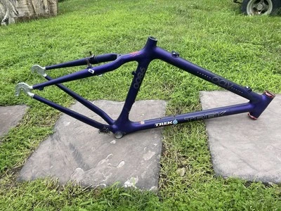 Cuadro de bicicleta de montaña Trek 9800 OCLV grande rígido fibra de carbono EE. UU. King Hset Foto 1 de 4