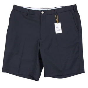 Pantalones Cortos Deportivos Peter Millar Crown Para Hombre 38 Negros Salem Performance Elastizados $89 NUEVO CON ETIQUETAS - Imagen 1 de 12