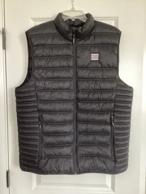 Stormtech Performance Puffer Vest Mens XL Black Packable Shell Full Zip Outdoors - Image 1 of 4