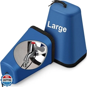 VIHOSE 2 Pcs Extra Large 6.1 x 7.5 x 9.8 Plastic Outdoor Faucet C - Picture 1 of 5