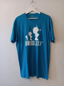 Quiccs OG Blue TEQ63 Complexland Tee Martian Toys - Size Large T-shirt TEQ 63 - Picture 1 of 1
