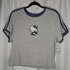 NWT grey Hello Kitty sporty t-shirt XXL 20 - Picture 1 of 5