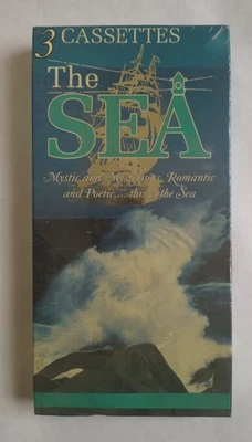 Набор из 3 кассет The Sea ЗАПЕЧАТАННЫЙ Madacy Timeless Tempestuous Mystic винтажный  - Изображение 1 из 4