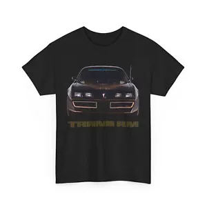 Black 1979 1980 1981 Firebird Trans Am Gift Unisex Heavy Cotton Tee T - Picture 1 of 6