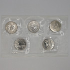 2003 P Washington State Quarters 5 Coin Set of .25 cent U.S. Coins in O.G.P.