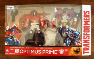 TRANSFORMERS G1 CLASSICS EVOLUTION 2-PACK OPTIMUS PRIME CHUG TRU CHROME CHASE - Picture 1 of 1