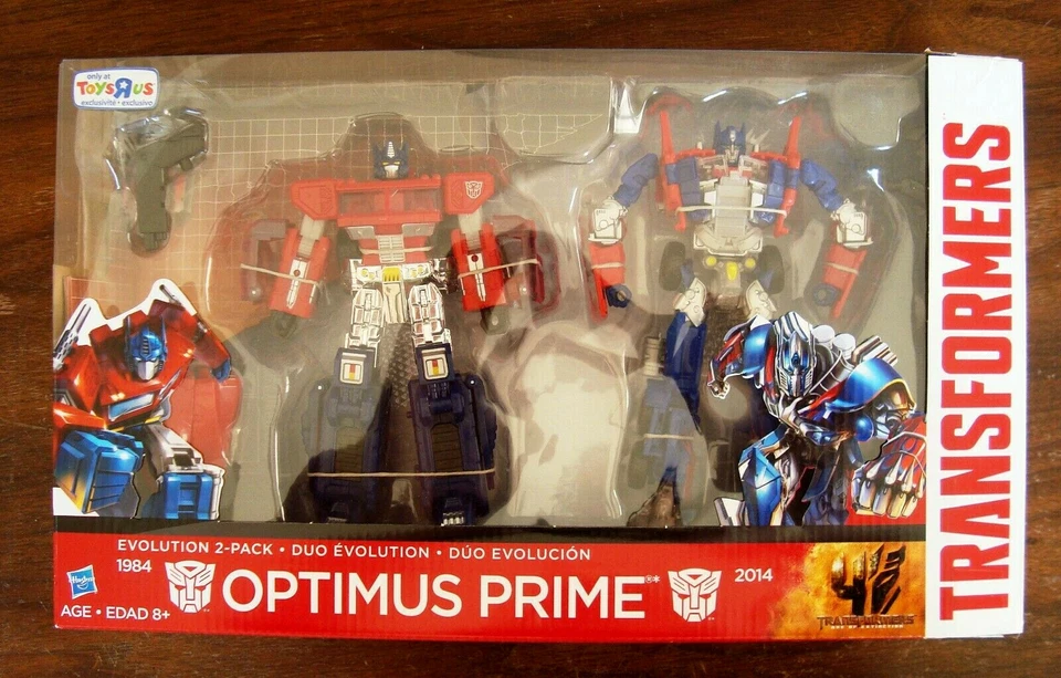 TRANSFORMERS G1 CLASSICS EVOLUTION 2-PACK OPTIMUS PRIME CHUG TRU CHROME CHASE - Image 1 of 1