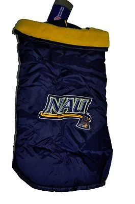 NCAA Northern Arizona University Water Resistant Warm Dog's Outerwear Jacket - Image 1 of 3
