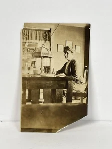 Antikes Original Sepia Foto 1890-1900 Beschreibung auf Rückseite - Bild 1 von 4