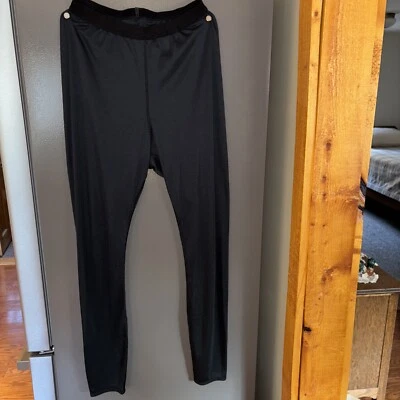 Pantalones Patagonia Mujer Grandes Capilene Negro Capa Base Parte Inferior Foto 1 de 4