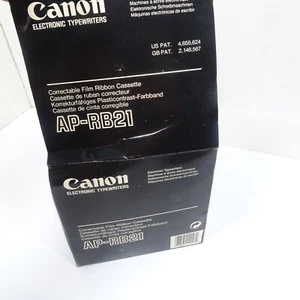 3 Canon elektronische Schreibmaschinen korrigierbare Film Farbbandkassette AP-RB21 - Bild 1 von 2